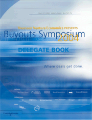 Buying and Managing Distressed Companies, Thomson Venture Economics' Buyouts Symposium,
by John M. Collard, Strategic Management Partners, Inc.
